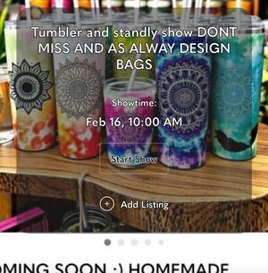 Tumbler And Standly Show On 16th 10am